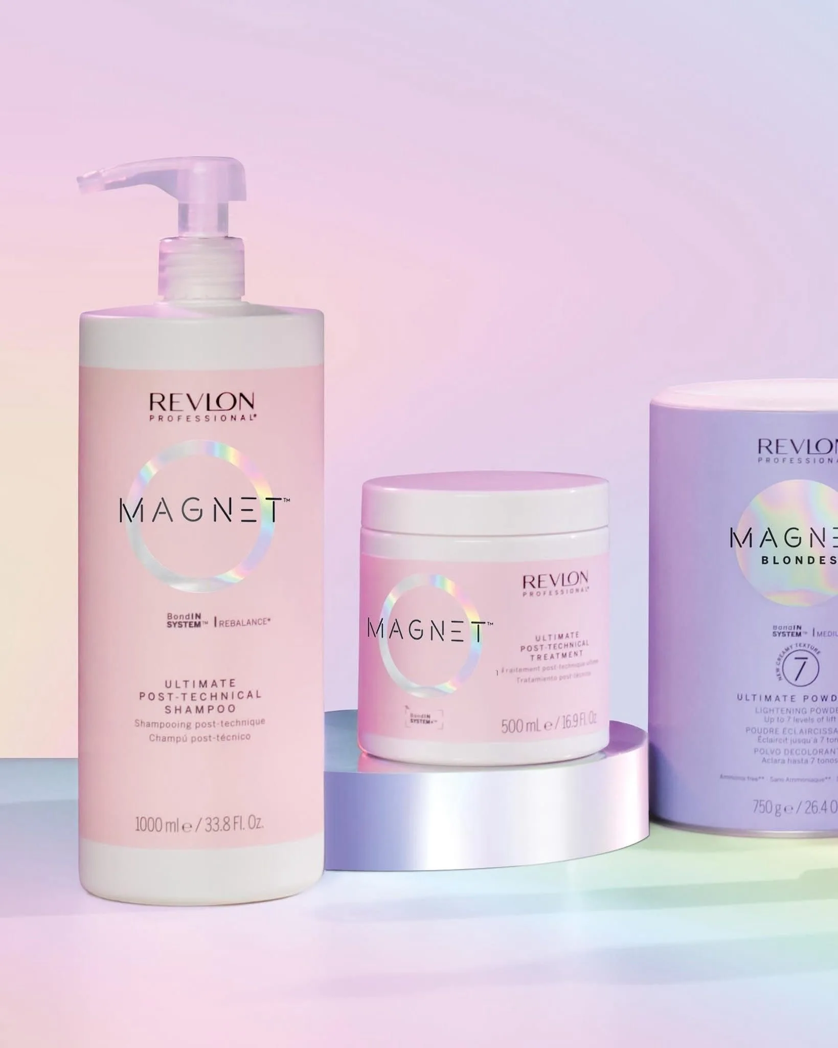 Produkty pielęgnacyjne Revlon Professional Magnet używane w salonie Danex